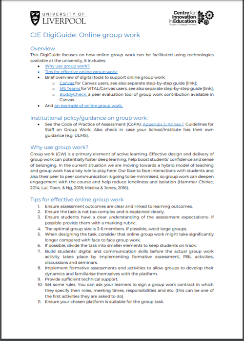 Are you thinking about how to make your Hybrid Active Learning more active? Well, we have the perfect guide for you!
Check out our Spotlight Guide on Online Groupwork and find out how to use technology to create enjoyable social learning for your students bit.ly/30SKNYr