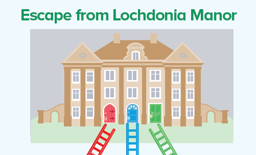 ScotGovEdu's tweet photo. The new #BackToSchool maths challenge from @scottishmaths is now live! ➕➗✖️

Can you escape from Lochdonia Manor? It is aimed at primary 5 to S2 learners but is also ideal for families, youth groups, colleges and workplaces!

Take part here➡️https://t.co/cUixiOquw4

Good luck! https://t.co/Q1rNJwtvPF