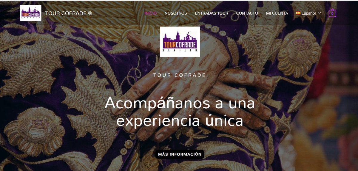 ¡Muy buenos días!🌞
Hoy queremos anunciaros que muy pronto tendremos nueva página web de Tour Cofrade. Hemos querido darle un nuevo diseño y un cambio radical, estamos deseando de poder presentarla a tod@s.
¡¡Que tengáis un Feliz Jueves!!