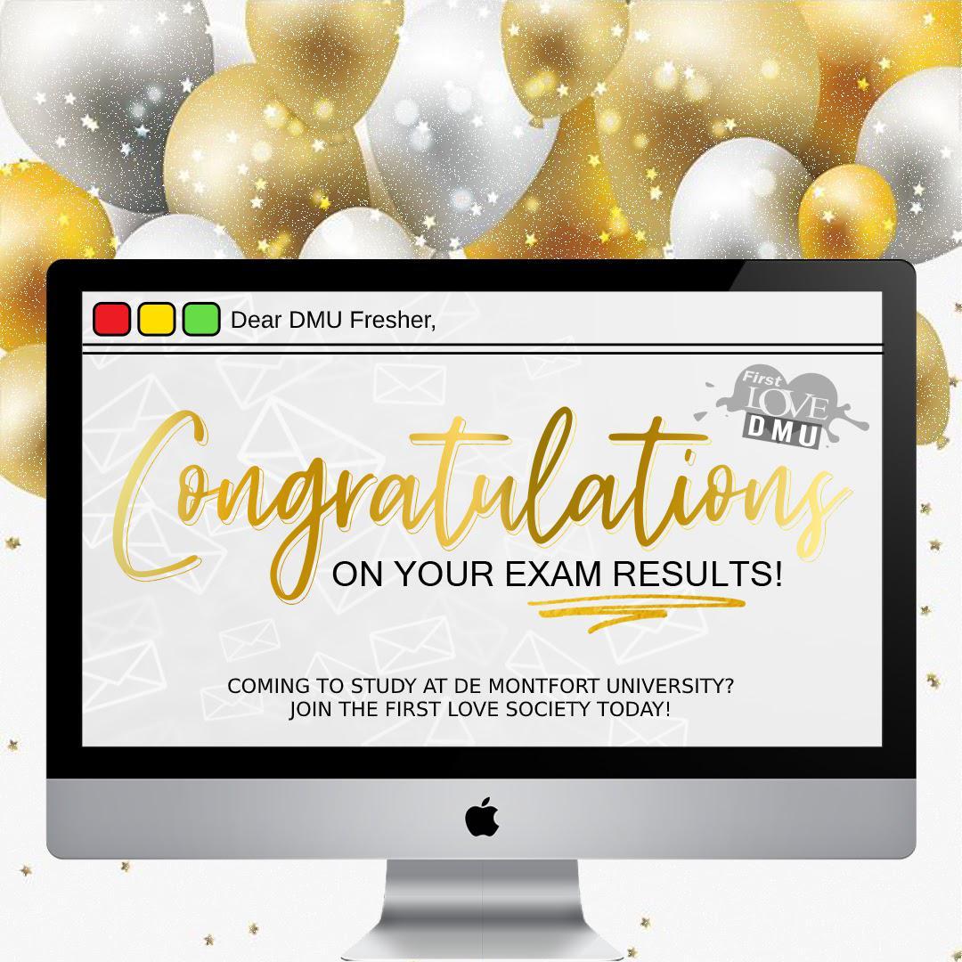Renzapps124's tweet photo. Congrats on receiving your A-Level results today - Make sure you join our society 🤩🥳🥳DM for more details ! 
@FirstLoveDMU https://t.co/Fu7RVfPsYc