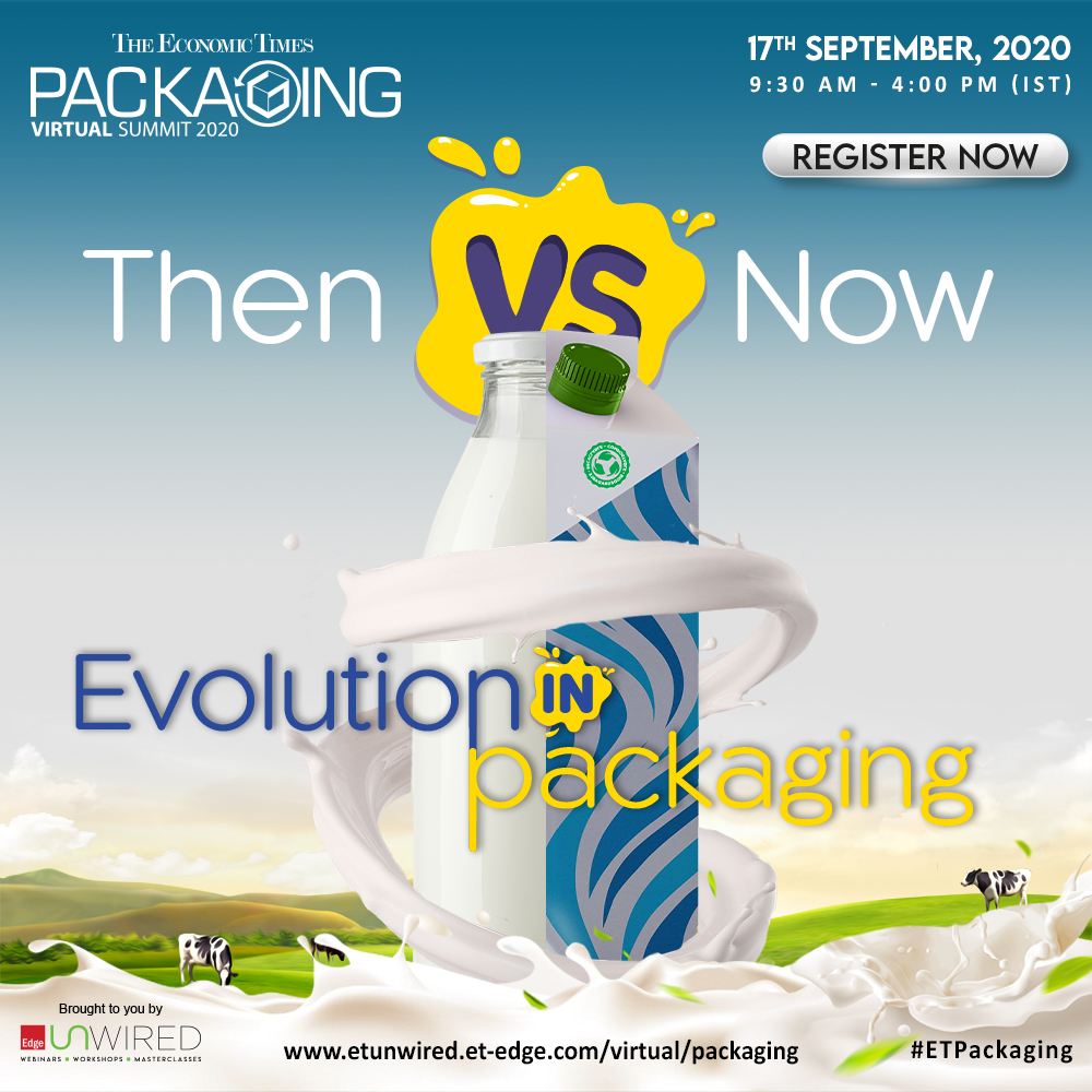 ET_Edge's tweet photo. maintain a balance between customer needs and brand name.

Join us on this packaging journey at #ETPackaging Summit 2020 and strike the right balance. https://t.co/EXaiEdLiKP
 
#etsummit #digitalpackaging #digitalprinting #industrypackaging #sustainablepackaging 3/3 https://t.co/GrBfmLT0lF