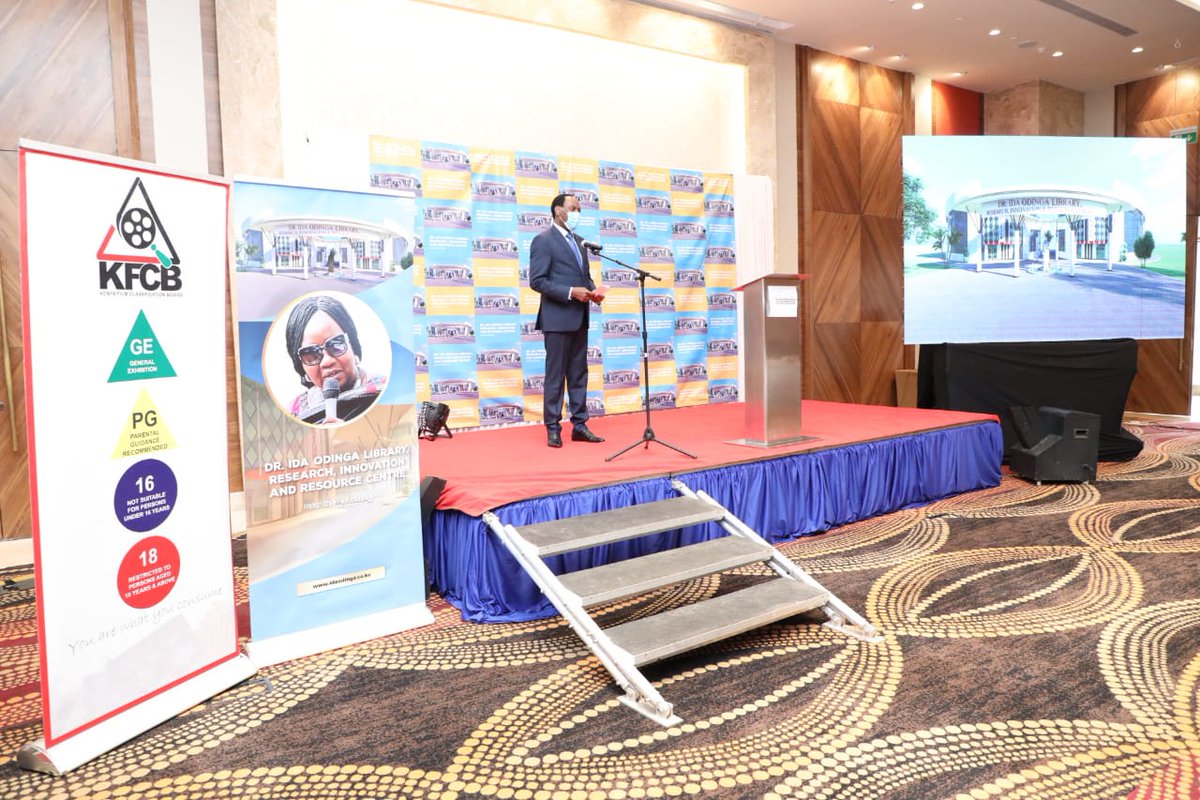 InfoKfcb's tweet photo. #MamaIdaWebLaunch
The Dr. Ida Odinga Library Research Innovation and Resource Center shall go beyond stocking books to ensure we have a Center that explores the power of film ~ @EzekielMutua.
@IdaOdinga @AMB_A_Mohammed @YvonneKhamati @muminabonaya @naimbilal @KBCChannel1 https://t.co/kmFI0NcBWw