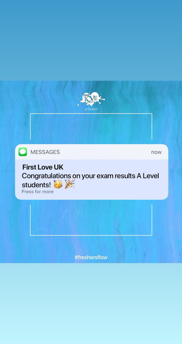 SerenaJoshua1's tweet photo. #resultsday
#freshers2020
#freshersflow
#firstlovechurch
Well done to everyone who got their A-Level results today! ๐ฅบ๐คฉ
Feel free to DM @firstloveuk OR @FirstLoveWolves to join an exciting family! โจ https://t.co/V9LDDCs1I2