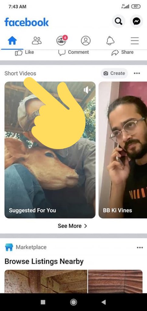 Facebook следом за Instagram начала тестировать короткие видео в Индии на фоне блокировки TikTok