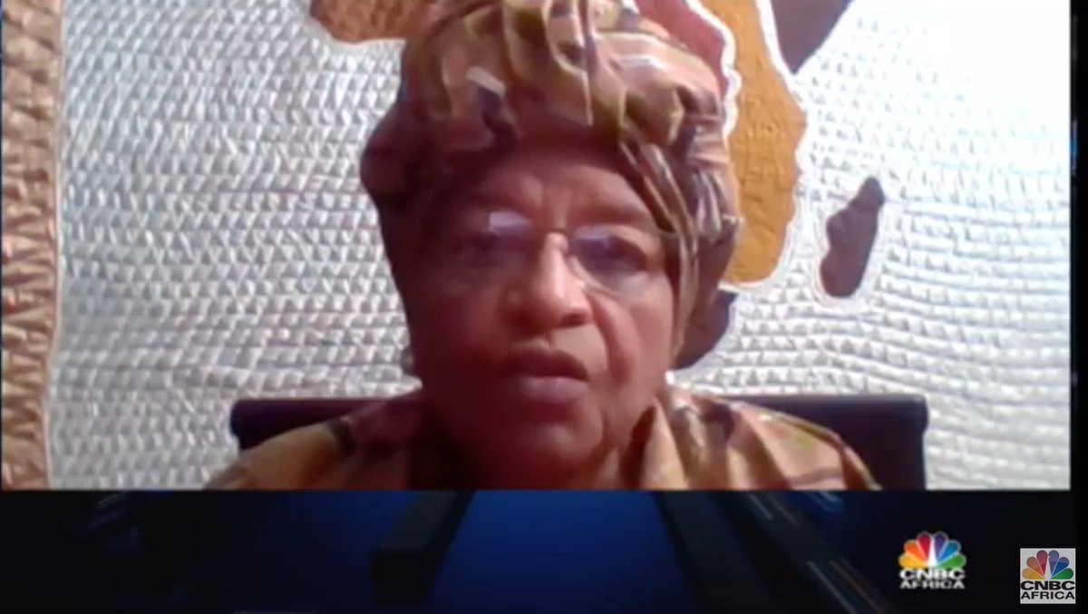 BluePalmDigital's tweet photo. President @MaEllenSirleaf " We have engaged parents, students and community leaders about the relevance and quality of education." #SecondaryEdAfrica https://t.co/sCp4HFOlPz