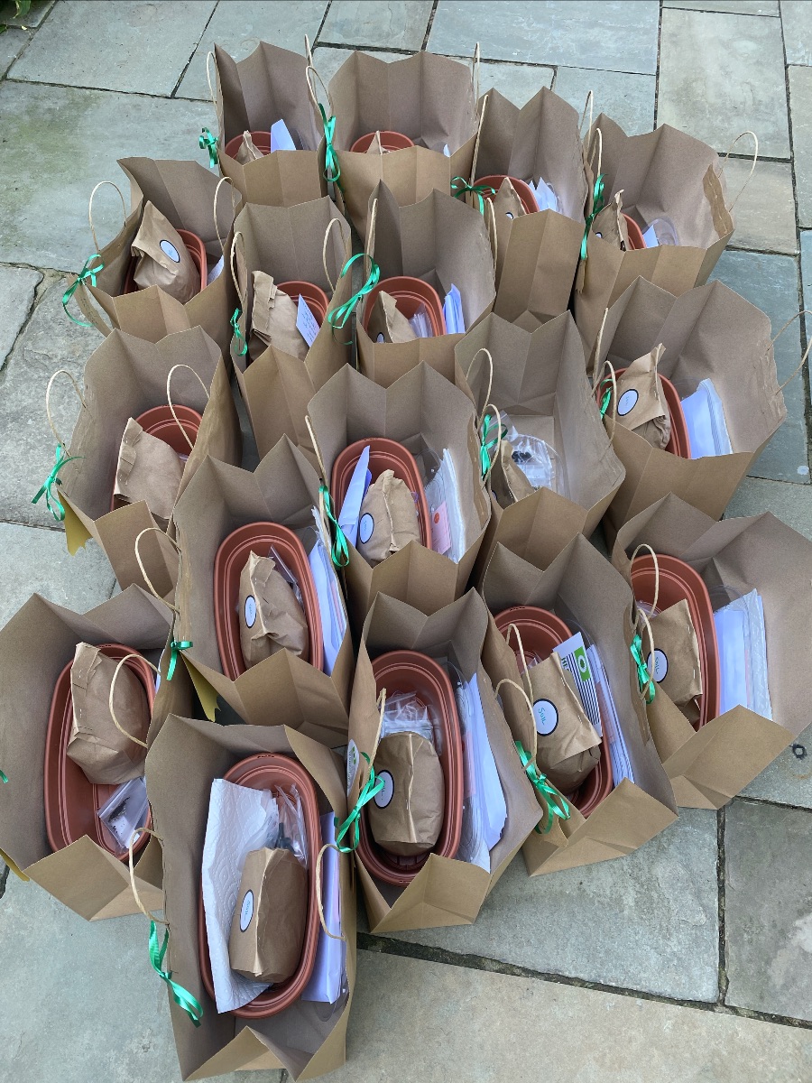 GardensHeroic's tweet photo. Mission:Windowsill program begins at Edison 64 in North Philadelphia. Kits ready to go for 15 Veterans ready to grow lettuce, chives and mung beans. Next week, we propagate house plants. #USVeterans #grateful #plants #gardening #letfreedombloom #lettuce #chives https://t.co/kTKupspgdx