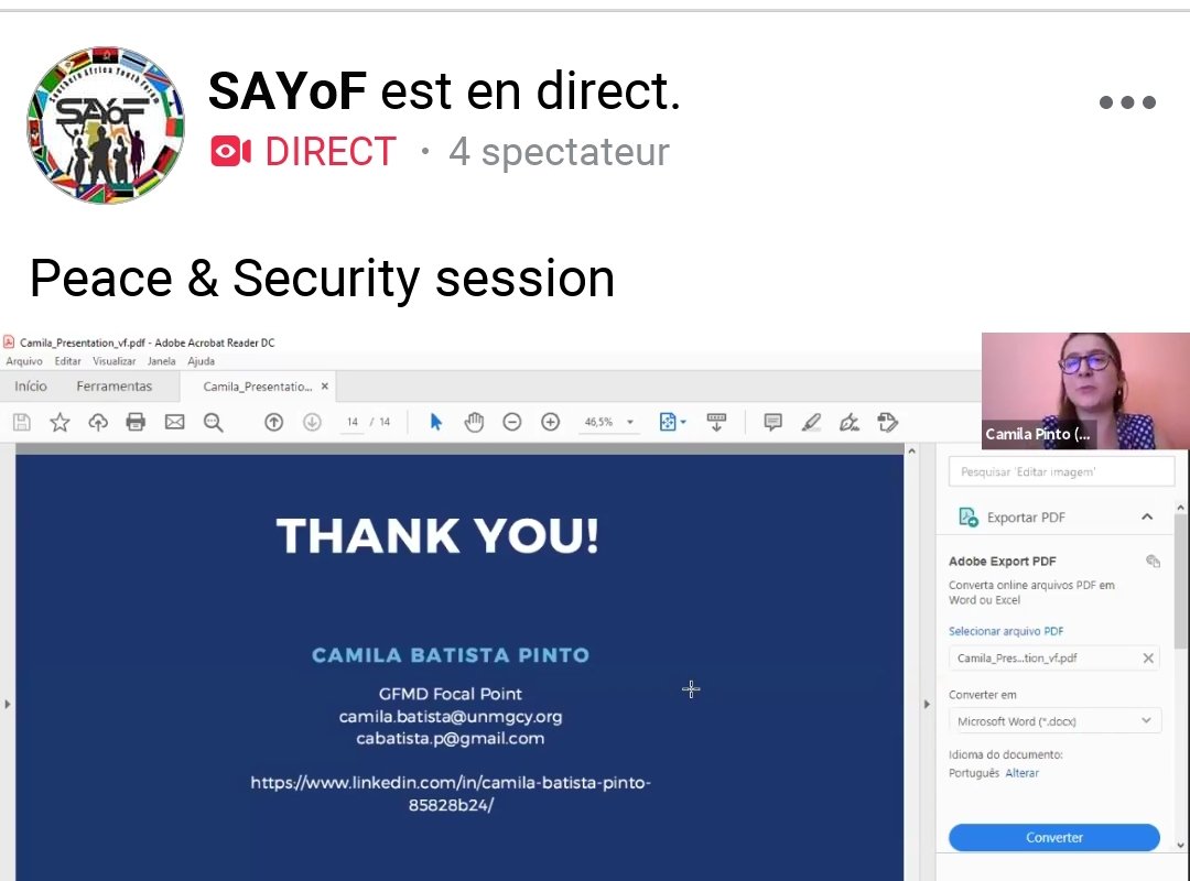 Southern Africa Youth Forum Comoros Chapter tweet media