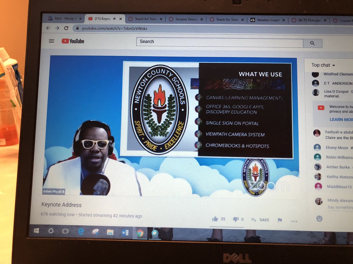 Pretty excited I got to hear the keynote to Teach for Tomorrow this morning while getting ready and sipping coffee! Let’s do this! #ncssbethebest