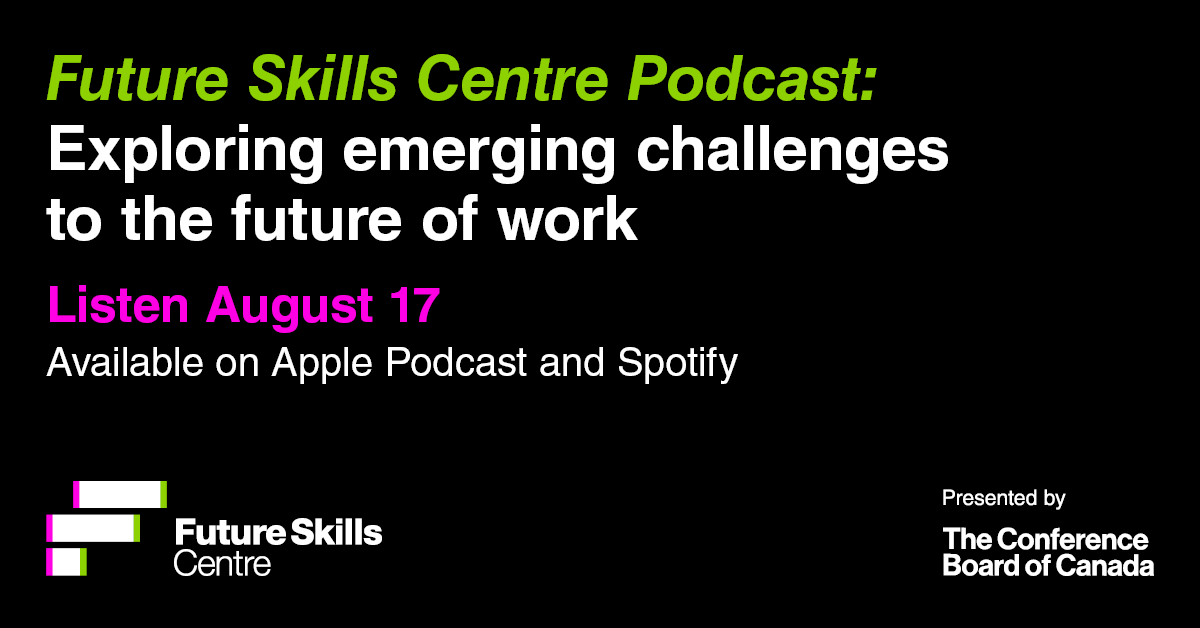 S49Research's tweet photo. We're thrilled to present the #FutureSkillsPodcast. In each episode, we'll unpack a unique issue facing Canadians. Hear from varying perspective as we discuss solutions and paths forward. Listen on August 17. #FutureOfWork @fsc_ccf_en 
https://t.co/3AsoWZoyUC https://t.co/35tsLtSmm0