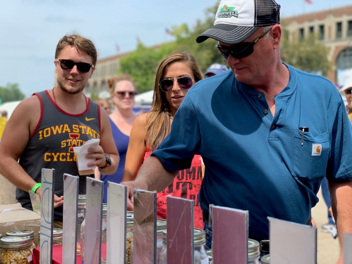 DCSawyer13's tweet image. You can skip the line and go straight to WHO13.com to #CastYourKernel for President of the United States. The @IowaStateFair tradition goes virtual in 2020.