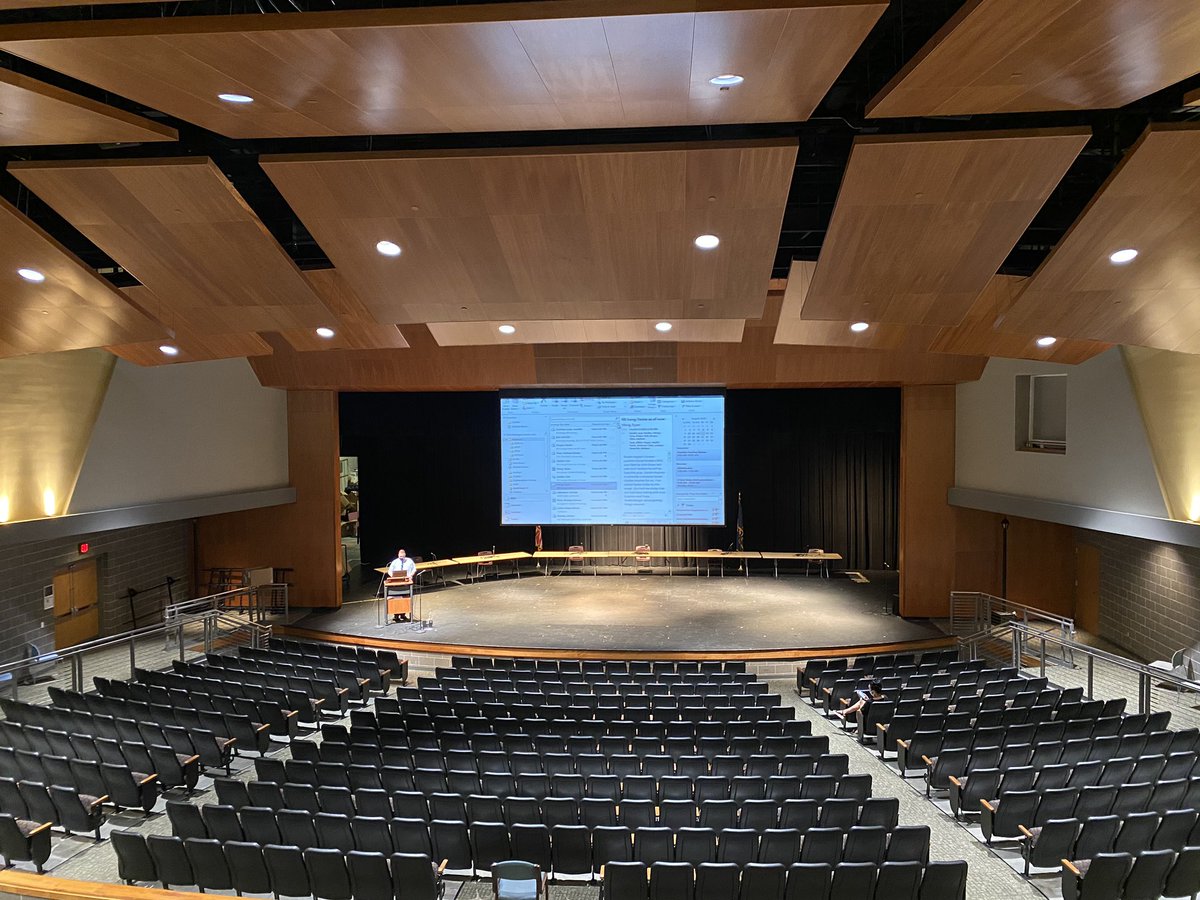 JennyHands's tweet photo. Soon this room will be filled (socially distanced, of course) with the best educators in the state of Kansas! #BuffsAreBack https://t.co/T9ppYl13xO