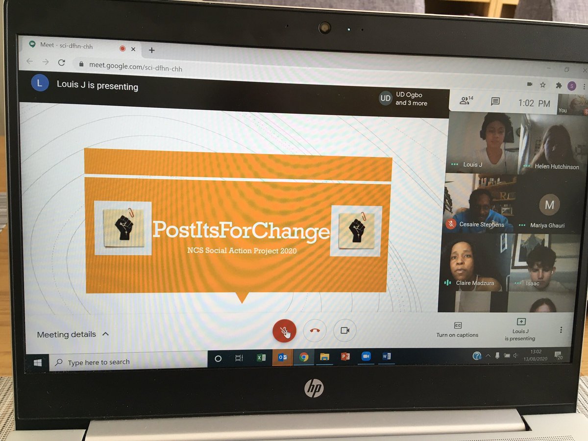 CEOSalfordFDN's tweet photo. Another great time in the ‘Shark Tank’ meeting young people on our @SalfordFDN #NCS programme. Take a look at what @postits4change are doing - a great project about #BlackLivesMatter and tackling racism. Plus @NcsZimb doing some really important work around #COVID19 food poverty https://t.co/BC18gbxbNB