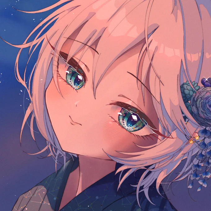 skebご依頼より夏のアーニャちゃんです!
宇宙をイメージしたコーディネートの浴衣姿を描かせていただきました。ご依頼いただきありがとうございました✨
skeb→ https://t.co/NQNF1URmny 
#アナスタシア 