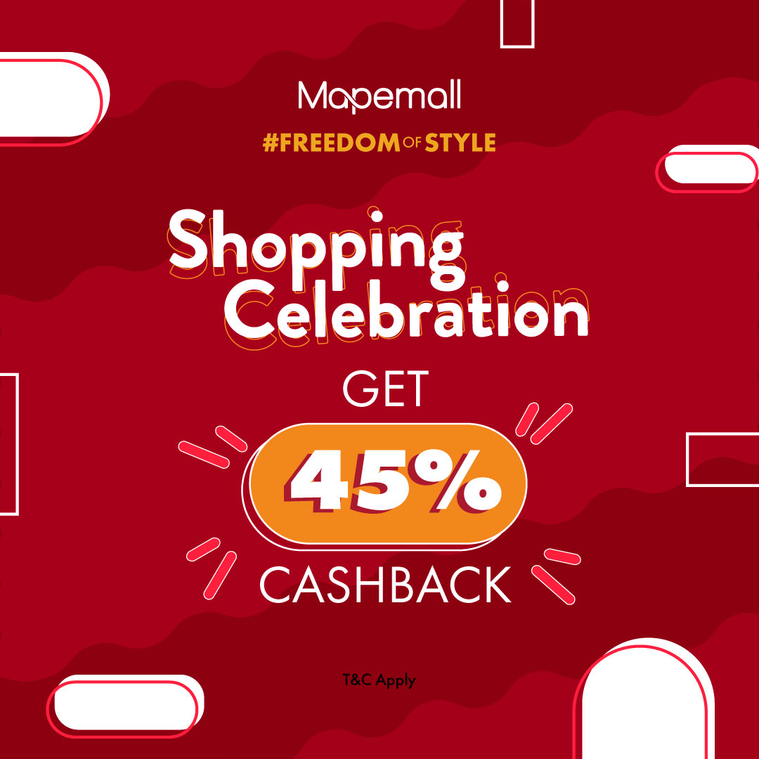 mapclub_com's tweet photo. Enjoy the Shopping Celebration with Mapemall and get 45% cashback! Make sure to visit our site and fill in your shopping cart with your favorite branded items. Exclusive on mapemall: https://t.co/DY4qUBCnIt #FreedomOfStyle
#mapemall #MapYourStyle https://t.co/2CXDFYKN2E