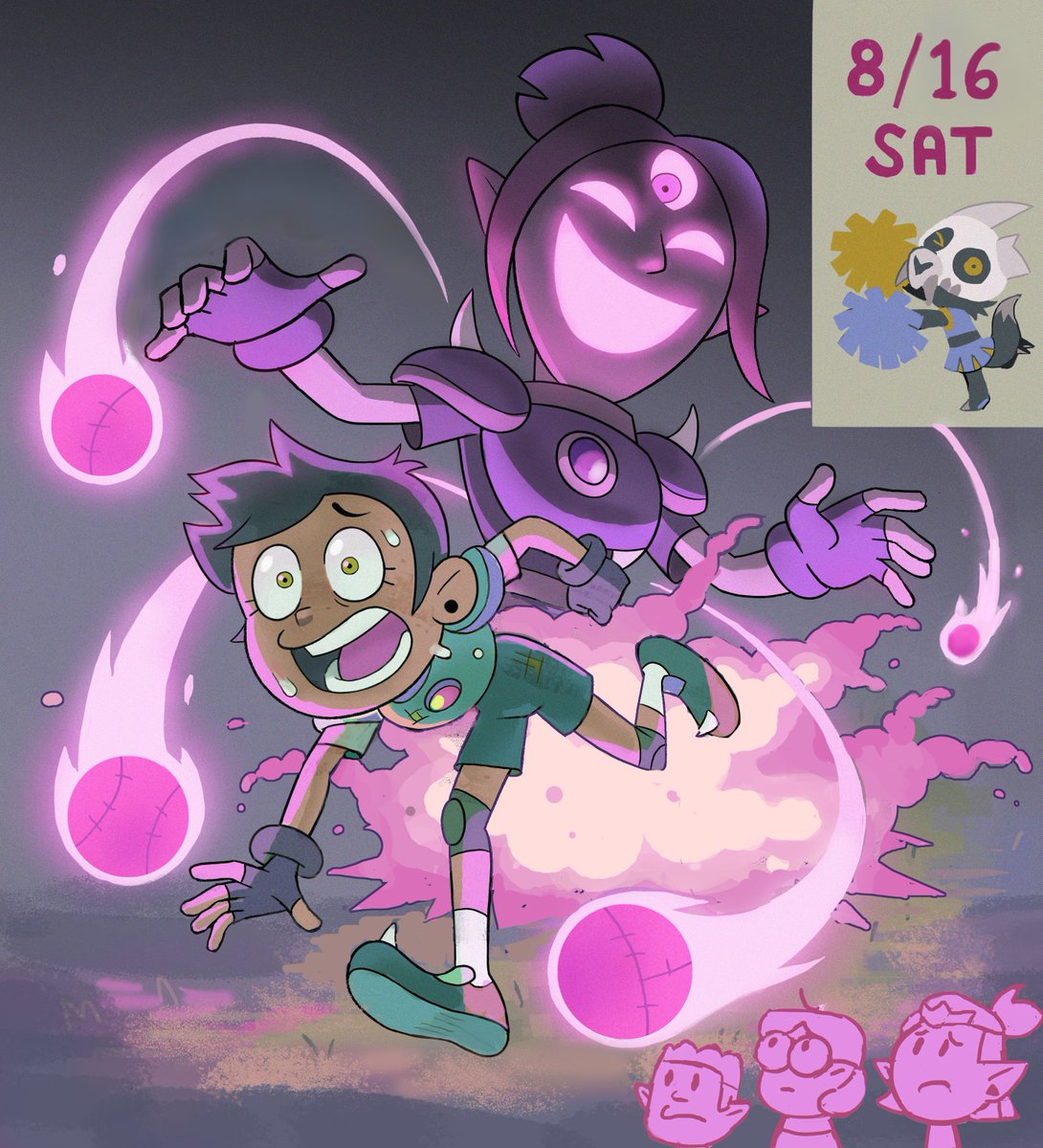 insidematthieu's tweet photo. Don't miss the game! #TheOwlHouse https://t.co/NyNiGoHnZf
