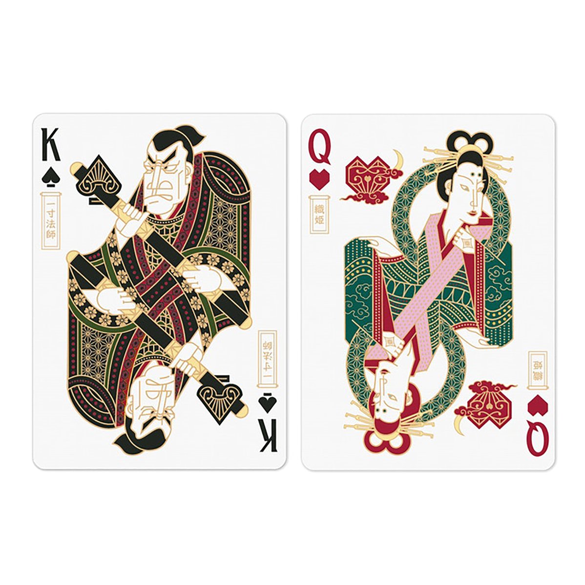 ♥️♠️♦️♣️  This week the Custom Division is shows Bicycle® Genso &amp; Densho from Card Experiment! Contact the Custom Division @ bicyclecards.com/custom-printin… &amp; have your colorful designs come alive.
#custommade #customplayingcards #Bicyclecards #playingcards #kickstarter <a href="/cardexperiment/">CARD EXPERIMENT</a>