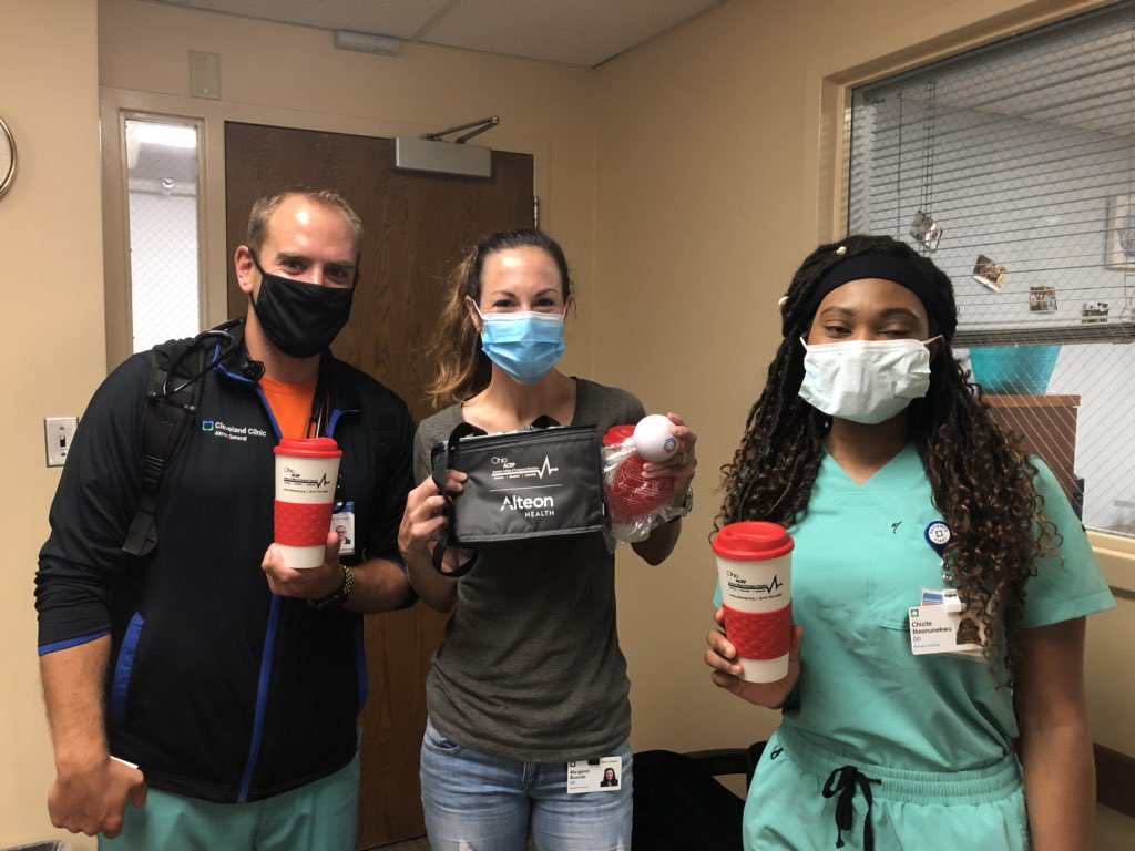 CCAG_EM's tweet photo. Chief residents Sitzlar & Rusnak, as well as PGY1 Dr Iheonunekwu are excited for @OhioACEP #EMRESIDENTSCONNECT2020 #RESIDENTSCONNECT20 https://t.co/pbs8PXvd08