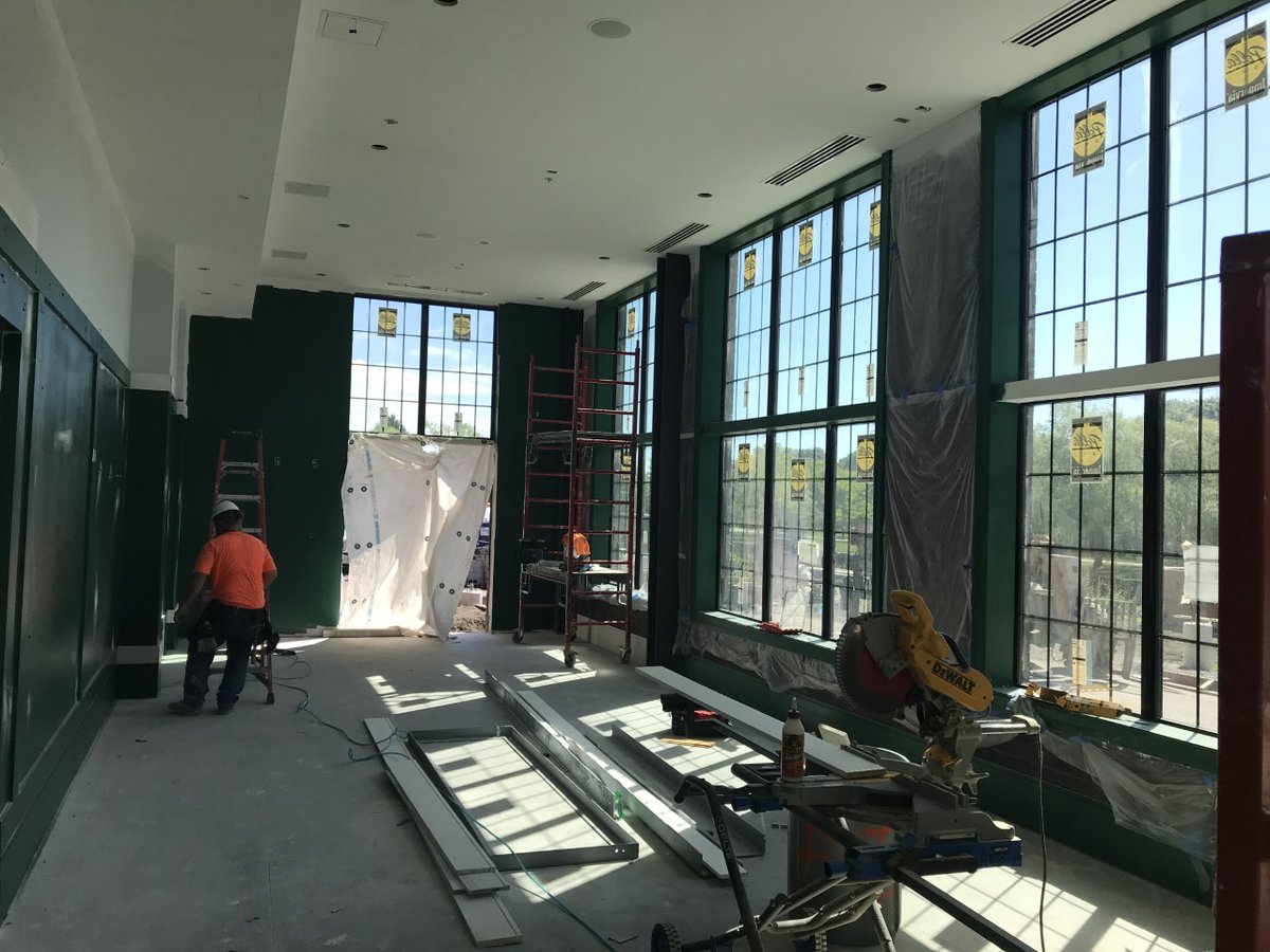 DMSdesignllc's tweet photo. The team is making progress at Halstead Salem Station, soon to be 130 units of #housing w/ #rooftop deck & wide array of #amenities, including #fitnesscenter & #virtualreality #gameroom. #dmsdesign #architecture #design #construction #multifamilyhousing #apartmentliving #salemma https://t.co/On5t1hj5U3