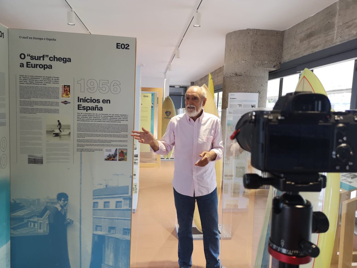 channel_surf's tweet photo. 🎥Hoy hemos estado en Valdoviño entrevistado a Vicente Irisarri, uno de los impulsores del @oceanomuseosurf y creador del #PantinClassic. 

👉Pronto podréis ver su entrevista en #SurfChannel.

#surf #surfer #oceano #norte #Galicia #Ferrol #Valdoviño #museo #oceanosurfmuseo https://t.co/Uxy5Xh2mtZ