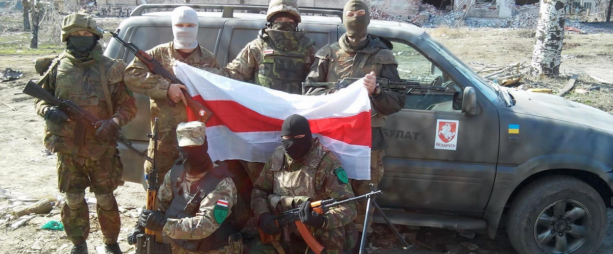 International Underground on Twitter: "💥❗️🇧🇾 Belarusian mercenaries, who were trained by 🇺🇦Ukrainian radicals and fought as part of a separate volunteer unit in Donbass, are currently taking part in the riots in #