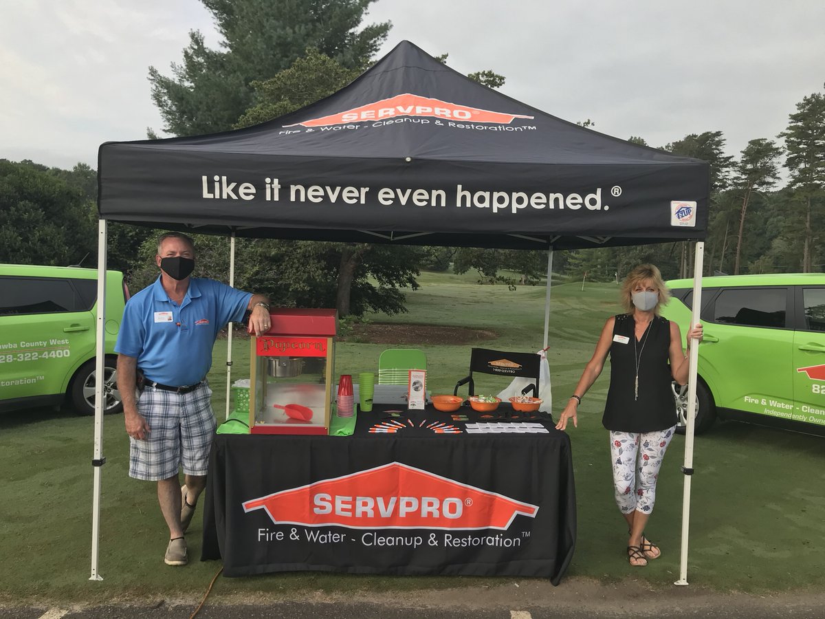 Servpro01's tweet photo. We're back on the greens for the Burke County Chamber of Commerce's annual golf tournament. It's always a pleasure to support our local chambers!  

#supportyourchamber #golf #ourcommunity https://t.co/eegNTYOQcx