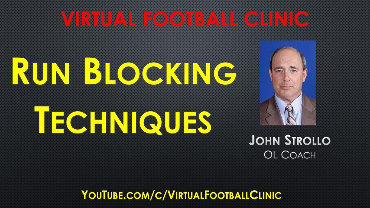 CoachCharbs's tweet photo. Run Blocking Techniques
Coach John Strollo talks about Run Blocking Techniques he uses with his players. He takes us through some drill videos he has made to show what he is looking for out of each block.
https://t.co/HPE6794Xdk
https://t.co/XJoequIIUx https://t.co/j30KAfGtX6