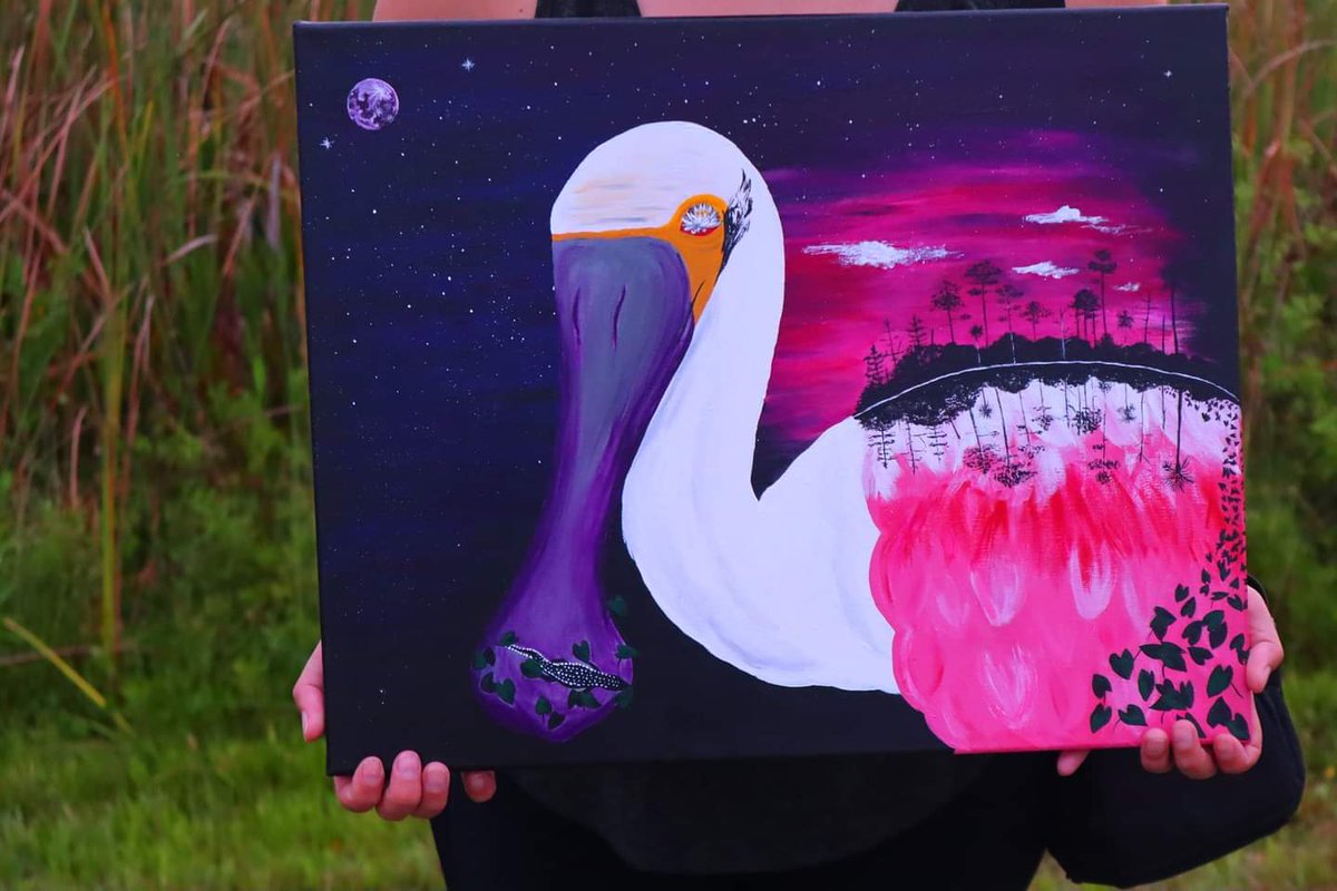 EHeartsandbones's tweet photo. "Pink Birds of a Paradise Lost: Pt 2"

Acrylic on Canvas
16 x 20 in https://t.co/ZPziuLcptO