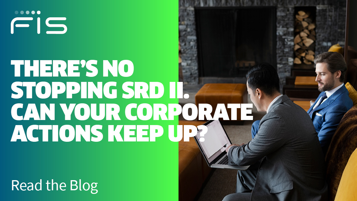 FisnyTalent's tweet image. Speed is critical to #SRD. Learn how to beat tight deadlines for #corporateactionsprocessing in our blog:
spr.ly/6016GcGap