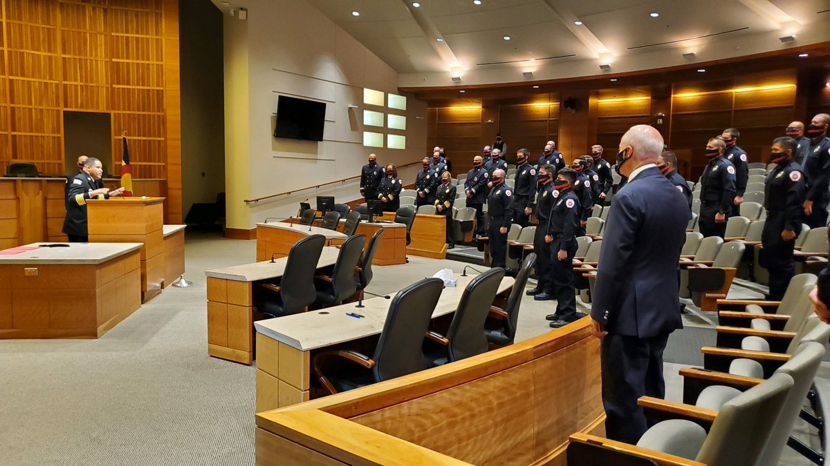 Congratulations <a href="/AuroraFireDpt/">Aurora Fire Rescue</a> Academy Class 2020-01! 

We look forward to the addition of these new firefighters to our growing department. Their varied backgrounds and passion for the job will most certainly benefit our organization and our community.