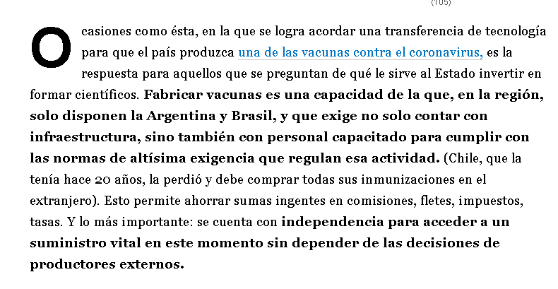 JonHeguier's tweet photo. La periodista Nora Bär en La Nación. Para tatuárselo https://t.co/BzbsNetyDn https://t.co/JHH3ZKmx6T