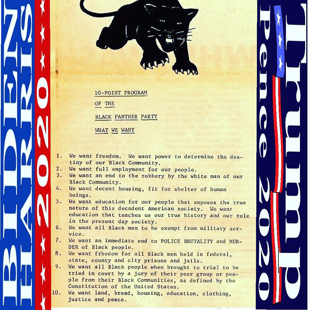 Our two parties have failed us and ADOS votes should only be cast with an iron-clad contract based on a Black Agenda and Demands that are anchored in receiving compensation and benefits equal to or more than 40 acres and a mule. We have nothing to lose but our chains ⛓. #ADOS