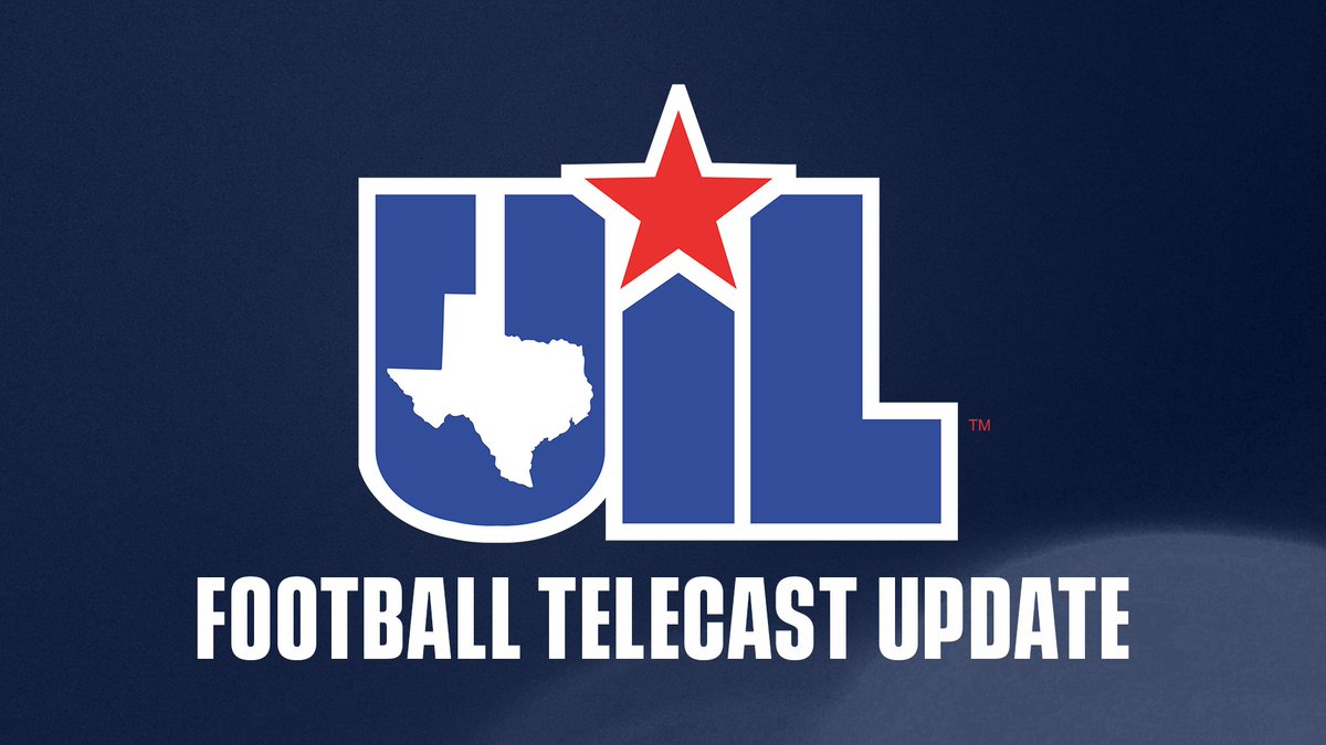 uiltexas's tweet image. In an effort to increase accessibility of high school football games and encourage social distancing across Texas, the UIL will allow live telecasts of regular season football games on Friday nights during the 2020-2021 school year.

More Info ➡️ bit.ly/3fVjv7I