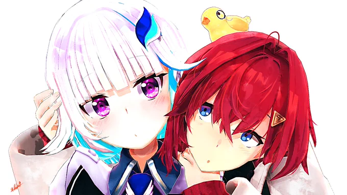 #絵ンジュ
#ヘル絵スタ 
ショート皇女様可愛すぎる 