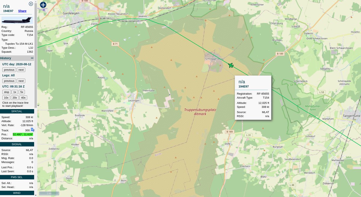 Over the Altmark training ground...52.480°, 11.628° https://www.rheinmetall-defence.com/en/rheinmetall_defence/company/divisions_and_subsidiaries/rheinmetall_dienstleistungszentrum_altmark_gmbh__/