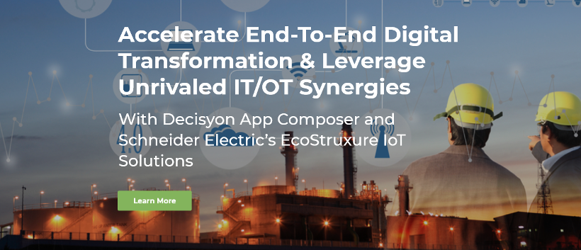 Exciting News! <a href="/Decisyon/">Decisyon</a> and <a href="/SchneiderElec/">Schneider Electric</a> Announce a Global Reselling Partnership to Accelerate Enterprise-Level Digital Transformation for #DigitalPlant google-url.com/04pVA #IIoT #DigitalTransformation #SmartFactory #AppComposer #DigitalPlant #EcoStruxure