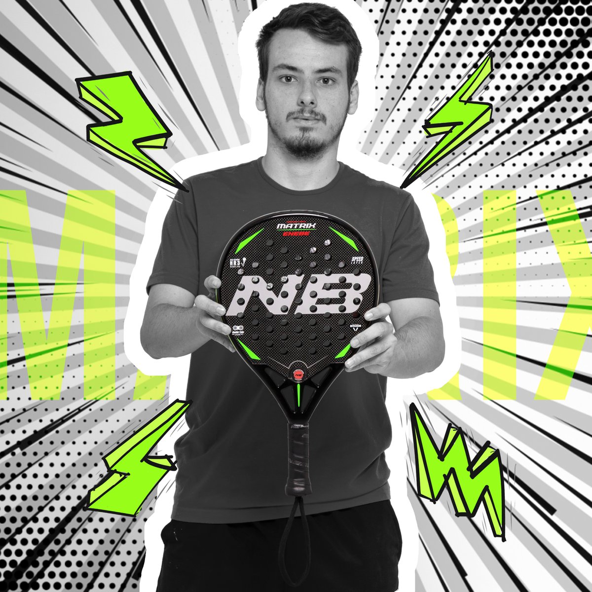 enebepadel's tweet photo. Sal de la Simulación con la Enebe Matrix 🧬⛓🖼
Una pala increíble que sacará todo tu potencial.
➡️Más información en nuestra página Web: https://t.co/PsQl2TYWCD
#EnebeMatrix #EnebeIsBack #NBJimSports #EnebePadel https://t.co/pbY1LtmSZa