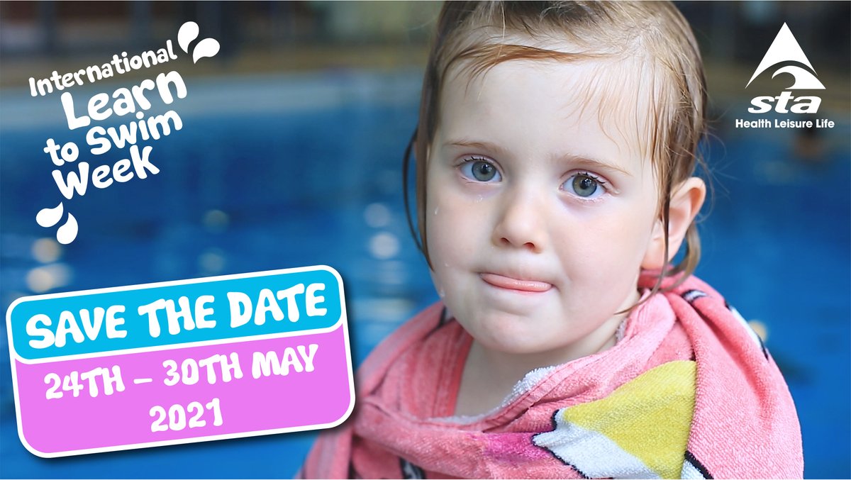STA_HQ's tweet image. SAVE THE DATE 📆

We hope you will all join us for STA's annual largest charitable campaign next year - International Learn to Swim Week 2021!

Pencil the week in your diaries and watch this space for more information.

#LoveWaterSafely