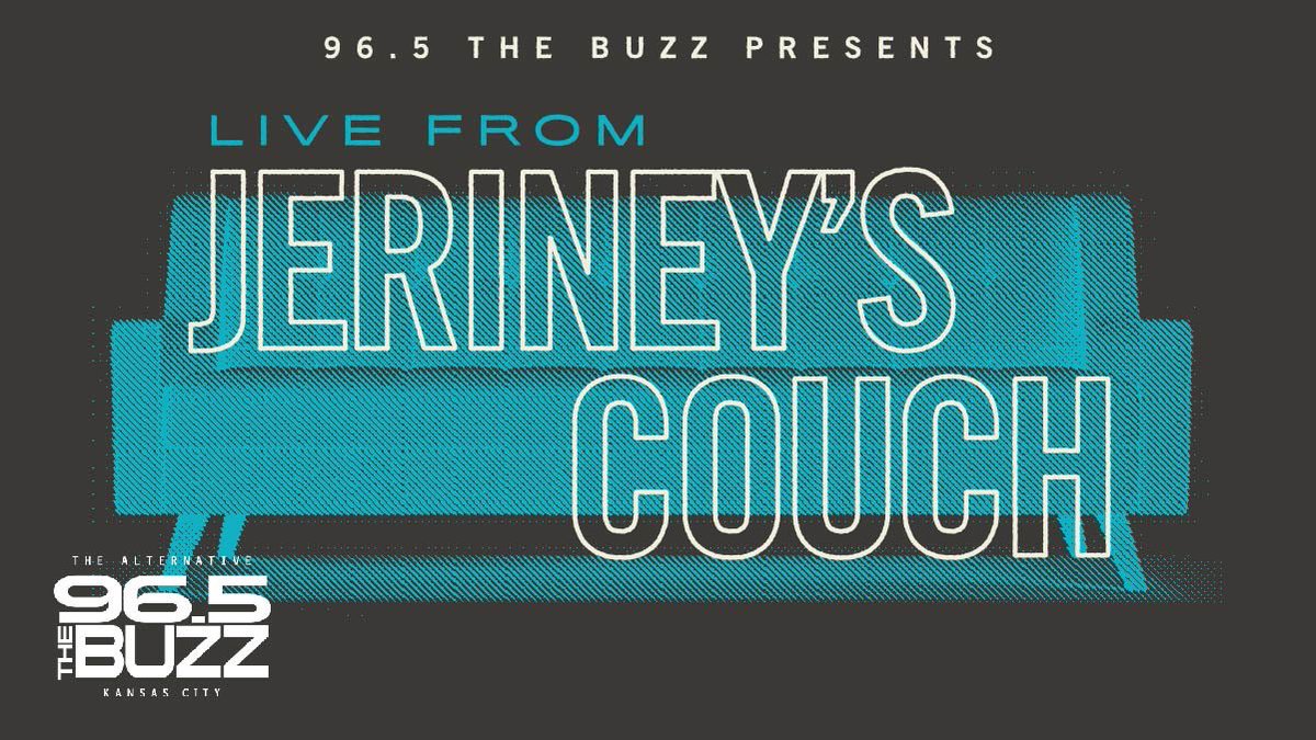 alt965kc's tweet photo. Headed to @Jeriney’s couch again today!  We’ll be hanging with @dynamiteduo on IG Live at 1pm cst! https://t.co/s2wzXxqCUR