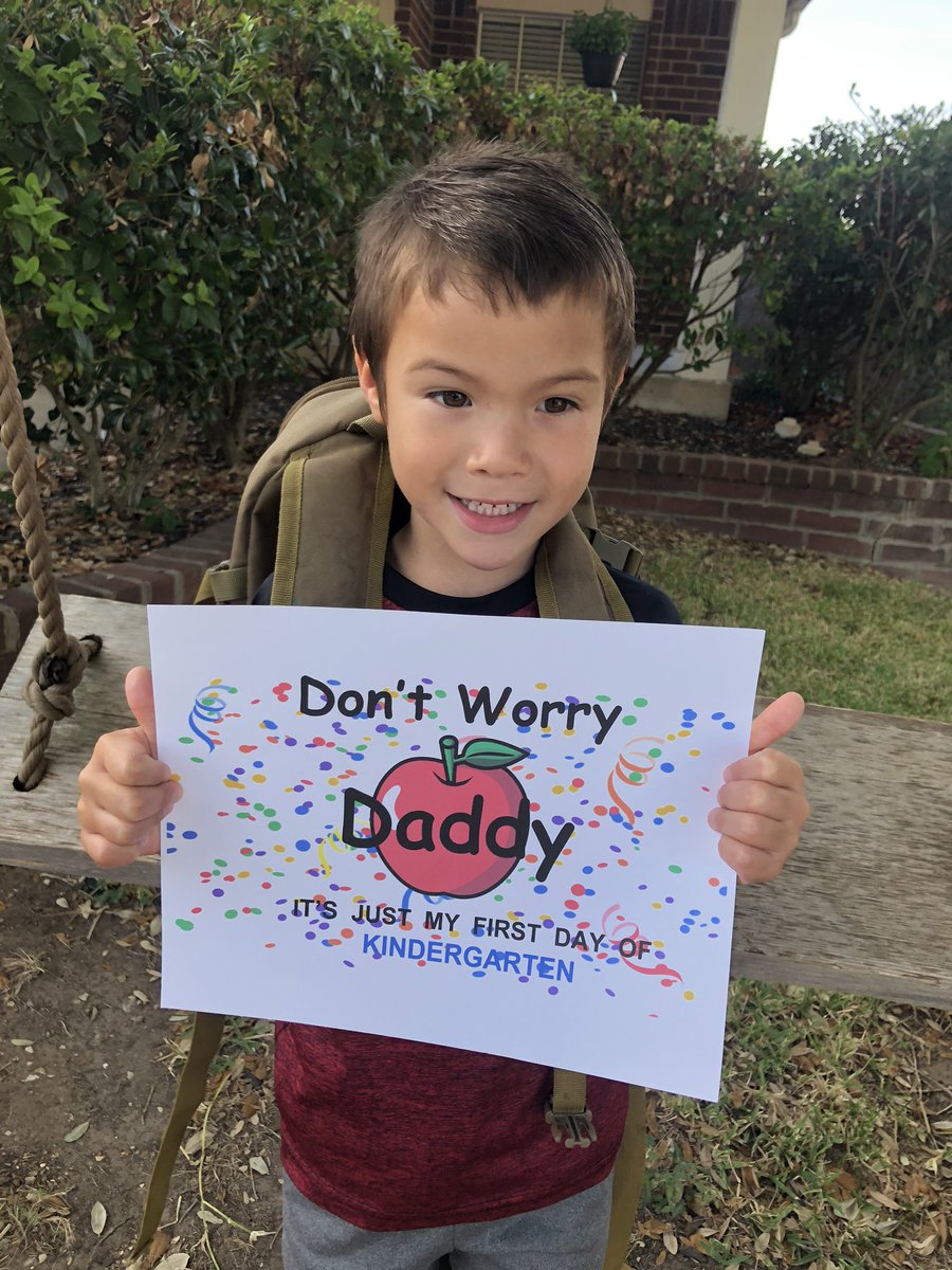 MsMendozaGT_K's tweet image. Grandson’s First Day of Kinder!
@pfisd #firstdayofschool #virtualfirstday #pfirstday2020 #together