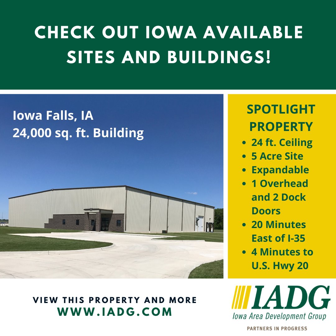 IADGIOWA (@iadgiowa) on Twitter photo IADG is proud to assist <a href="/midland_power/">Midland Power Cooperative</a> and <a href="/CornBeltPower/">Corn Belt Power Coop</a> in local development growth! IADG.com/sites-building… IADG is proud to assist <a href="/midland_power/">Midland Power Cooperative</a> and <a href="/CornBeltPower/">Corn Belt Power Coop</a> in local development growth! IADG.com/sites-building…