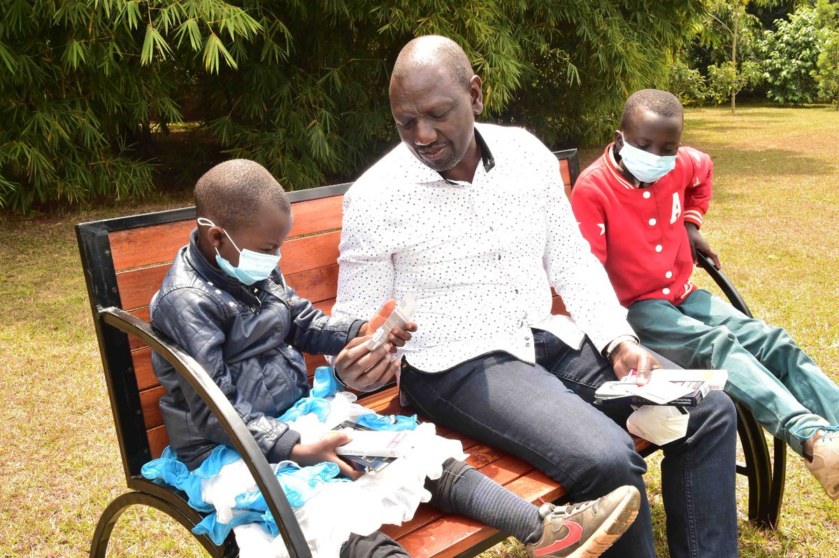 WilliamsRuto's tweet photo. The two represent our collective story of possibilities as a people. They were in company of Nyandarua Women Representative Faith Gitau https://t.co/CjjCFtDC7V
