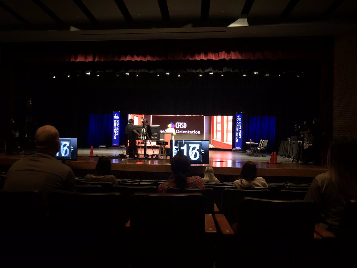 elmuelpe's tweet photo. It’s the final countdown! Excited to welcome @CyFairISD new teachers! #CFISDspirit https://t.co/3TZpwIFpqI
