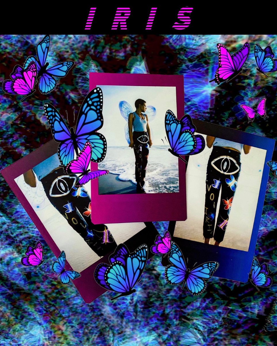 428hz_'s tweet photo. ✨🦋IRiS Butterfli Denim🦋✨ https://t.co/MXwOgxLarp
