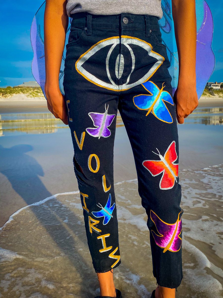428hz_'s tweet photo. ✨🦋IRiS Butterfli Denim🦋✨ https://t.co/MXwOgxLarp