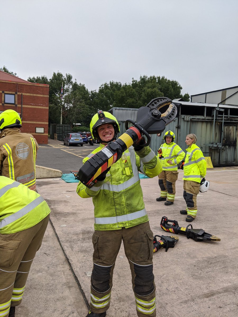 Huge thanks to <a href="/weberrescueuk/">Weber Rescue UK</a> for coming down and giving the guys of Hay Mills White Watch a chance to check out some of the new rescue equipment on offer. Cutting through cars has never been easier.