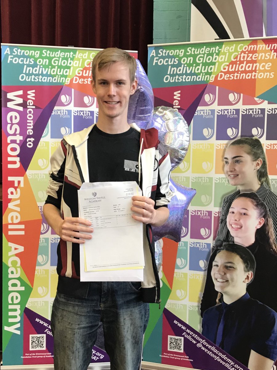WestonFavellGAT's tweet photo. Pupils and staff at Weston Favell Academy are celebrating today after their A Level grades were released, with all pupils who applied to university receiving an offer from a university of their choice. https://t.co/efoBvY1zgU
