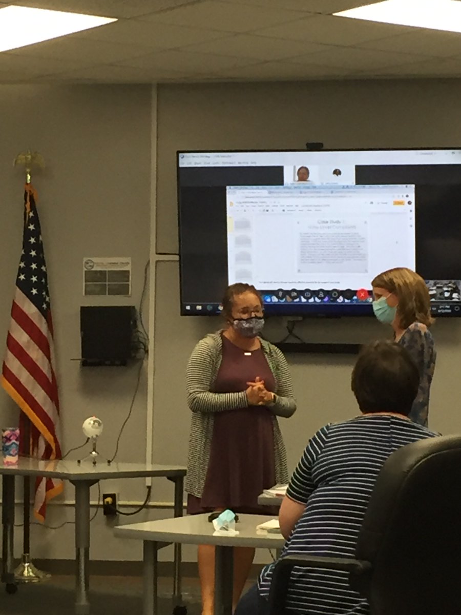 Mentors in training. Great day on Wednesday as we learned about all types of professionals and how best to work with them! #ECPSHeros