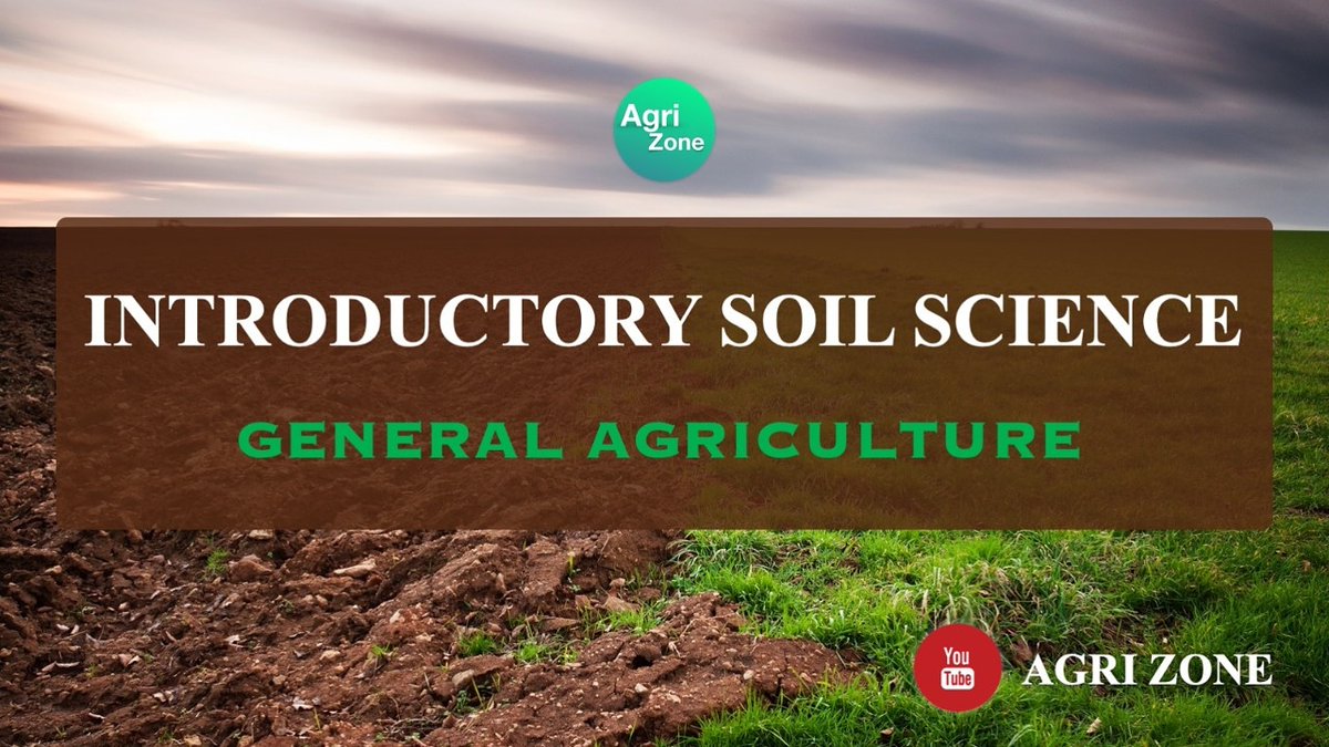 agri_zone's tweet photo. Introductory Soil Science 
*| General Agriculture Exam revision|*
 Agri Zone
👇🏻👇🏻👇🏻
https://t.co/FaClIdKf81 https://t.co/XUeBoHH3aA