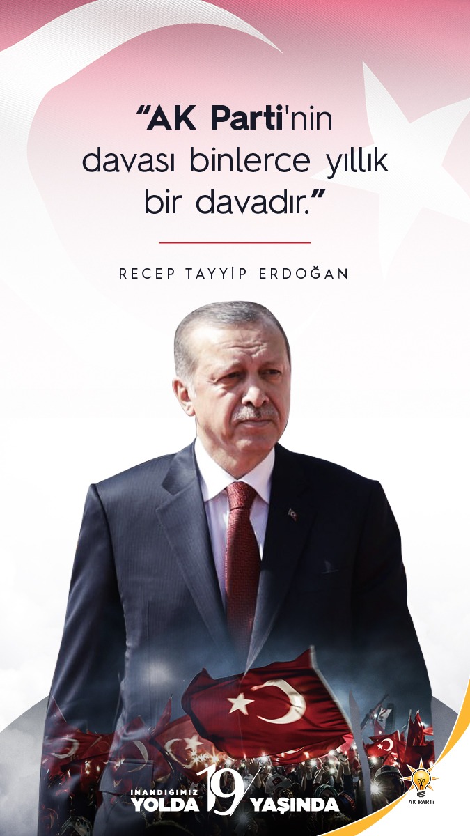 Htcasln_'s tweet photo. #AkParti19Yasında Davamiz #Akp https://t.co/FpiZhy6yAj