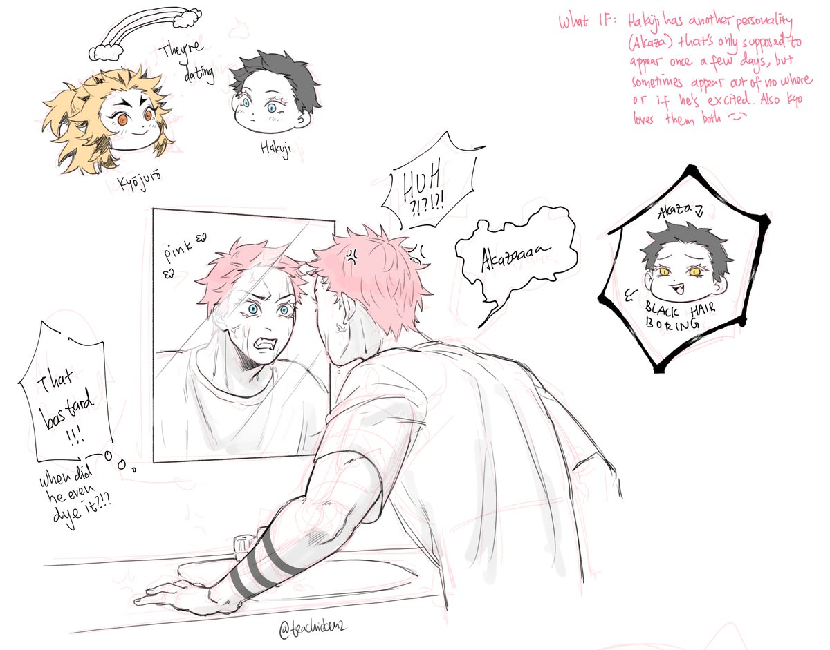 teachicken2's tweet photo. 🔞NSFW, genitals🔞
[猗窩煉] AkaRen❗️
Or hakuji x rengoku? 

So I've been thinkin of akaza-hakuji double personality, and they change from time to time (the whole purpose is so they can change at night, while doing it 👀)

https://t.co/z40RSarBvg https://t.co/zqBZOR4Wcd